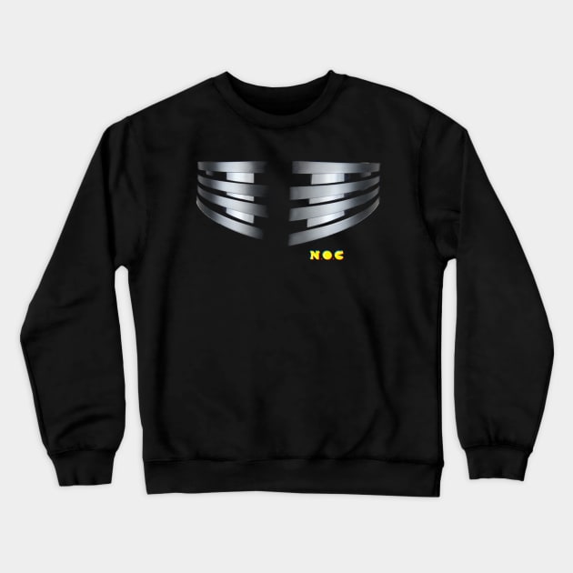 Ninja Commando Crewneck Sweatshirt by The Nerds of Color